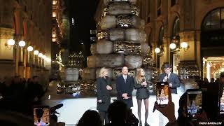 Accensione Albero Gucci Milano [upl. by Claudette]