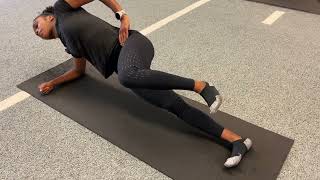 Side plank runner leg hold [upl. by Draw]