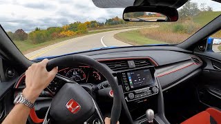 2020 Honda Civic Type R  POV Review [upl. by Rusel511]