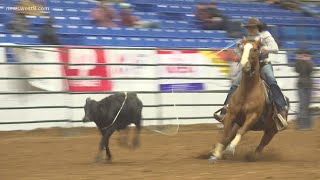 Womens Breakaway Roping is the fastest growing event in rodeo [upl. by Cordeelia]