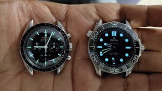 Omega Seamaster vs Omega Speedmaster Professional  Choose Both [upl. by Enahsed]