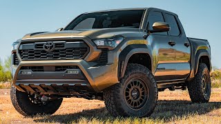 2024 Tacoma Oxide Bronze Lift Review [upl. by Azitram]