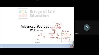 SOC  IO Part I  Advanced SOC Design 2024 05 08 09 10 GMT8 [upl. by Ernald]