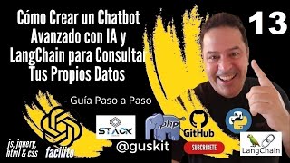 Chatbot IA LangChain Consultar Datos Personales 13 [upl. by Nerti]