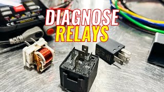 How To Test and Diagnose Relays and Wiring 4 amp 5 Pin [upl. by Emelen]