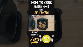 How To Cook Frozen Chicken Wings In The Air Fryer shorts [upl. by Balthazar]