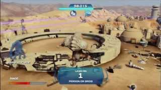 Kinect Star Wars  Gameplay Rancor Rampage Part 04 [upl. by Htims]