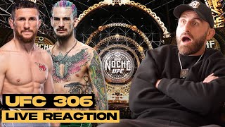 Alex Volkanovski Raw Reactions to UFC Noche at the Sphere  Watching UFC 306  Merab V OMalley [upl. by Oos]