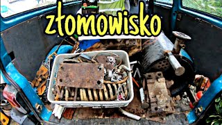 Złomowisko i jazda z grubym złomem [upl. by Derward987]