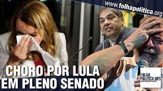 Vanessa Grazziotin petistas e comunistas choram por Lula após Toffoli derrubar Marco Aurélio [upl. by Ardnekal]