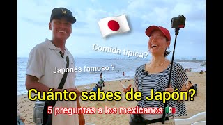 Cuánto sabes de JAPON 🇯🇵 JAPONESA X MEXICO🇲🇽 [upl. by Kcerb]