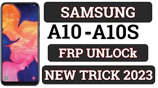 Samsung A10 SMA105F U8 U9 U10 Frp Bypass Just One Click Letest Method 1000 Working All Samsung [upl. by Yecad]