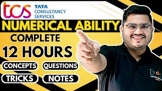 Complete TCS Numerical Ability Preparation in One Video  TCS NQT Preparation  TCS Smart Hiring [upl. by Naul378]