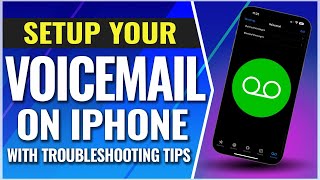 How To Setup Voicemail on iPhone [upl. by Nirej]