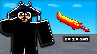 BARBARIAN KIT ROBLOX BEDWARS [upl. by Ybor328]