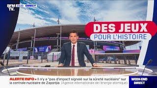 BFMTV  Début de lémission spéciale quotDes jeux pour lhistoirequot  Léopold Audebert — 11 août 2024 [upl. by Stoneman]