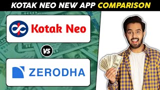 Kotak neo vs zerodha  zerodha vs Kotak neo  kotak neo trading charges  Kotak neo comparison [upl. by Agostino]