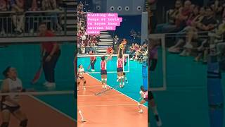 Nakabantay si Pangs at Lorie ke Royse kaso antenna hit creamline loriebernardo roysetubino cmft [upl. by Apollus]