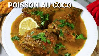 POISSON AU LAIT DE COCO  curry de poisson au coco [upl. by Ravens]