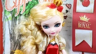 Apple White  Basic  Ever After High  wwwMegaDyskontpl  sklep z zabawkami [upl. by Nalro]