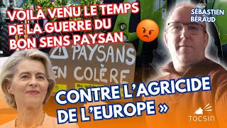 Gncde et révolte du monde paysan  lentretien choc de Sébastien Béraud [upl. by Etnelav146]