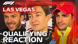 Drivers React After Qualifying  2024 Las Vegas Grand Prix [upl. by Dareg]