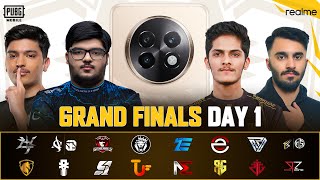 Grand Finals Day 1  PUBG Mobile realme Number 13 Tournament  PUBGMobile SpeedtoVictory [upl. by Lihcox]