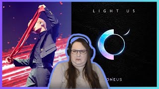 Oneus Light Us pt 1  Intro Light Us ZigZag Valkyrie Dance Practice Red Thread REACTION [upl. by Aerbma]