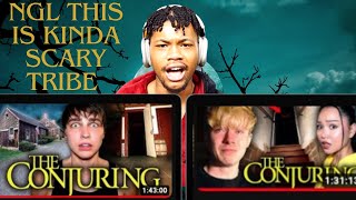 Um Is this real Tribe Loui Watches Sam And Colby Spend 7 Days In the Conjuring House Day 1 amp 2 [upl. by Arias]