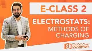 PHYSICS XII  Electrostatics Methods of Charging ED EClass 2  Nitin Bhatia [upl. by Templas]