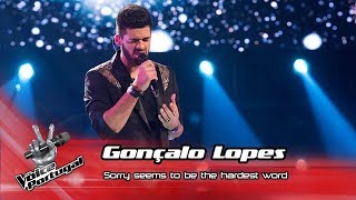 Gonçalo Lopes  quotSorry seems to be the hardest wordquot  Final  The Voice Portugal [upl. by Palumbo477]