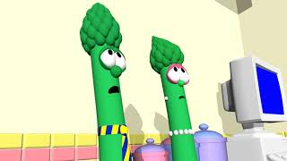 Dad Asparagus Faint remake Veggietales aniation [upl. by Kinnon981]