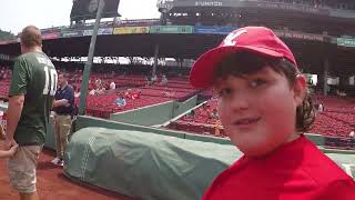 On the Field at Fenway Park 71424 [upl. by Orion]