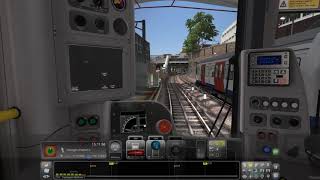 TRAIN SIMULATOR  London Underground Metropolitan Line  AldgateChesham Full Length Run [upl. by Zedekiah]