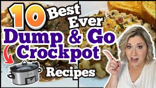 10 UNBELIEVABLE FALL DUMP amp GO CROCKPOT RECIPES that Will BLOW Your MIND  EASY SLOW COOKER MEALS [upl. by Calhoun235]