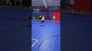 In a futsal activity both players must be engaged futsalplayer futsalskills soccer [upl. by Itnava386]