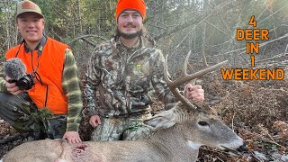 Off the Grid Michigan Deer Camp [upl. by Ailelc]