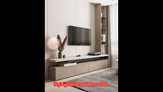 Best and modern TV wall designmedia LCD wall panel tv 2024 unit design for living room viralshort [upl. by Nnylyrehc]