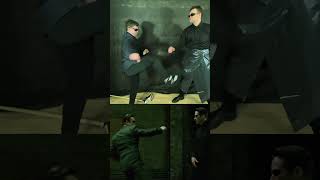 The Matrix Reloaded low cost version  Studio 188 matrix studio188 parody neo [upl. by Ebag]