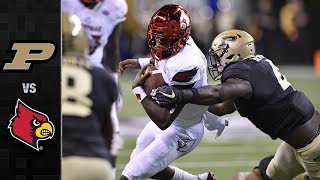 Louisville vs Purdue Football Highlights 2017 [upl. by Yelkreb]