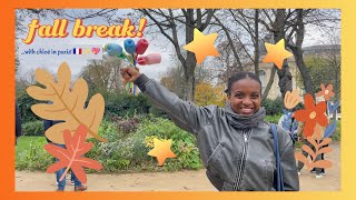 fall break vlog ✨  vloggingchloé chloéinparis [upl. by Anelaj]