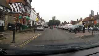 A Drive Through Marlborough in Wiltshire [upl. by Enimzaj469]