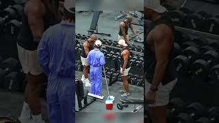 Elite Powerlifter Anatoly gets quotharassedquot by 2 bodybuilders in epic gym prank [upl. by Ahsinar724]