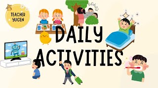 English classroom games 2  Daily Activities  englishforkids english [upl. by Dlared645]