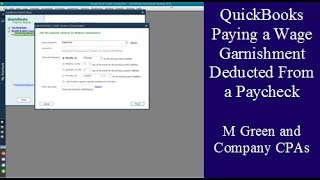 Paying The Wage Garnishment Deducted From Paycheck [upl. by Daryn]