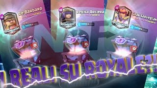 NUOVE LEGGENDARIERE BARBARO REGINA ARCIERA E GRAN SORVEGLIANTE CLASH ROYALE ITA NEX [upl. by Attegroeg]