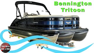 2022 Bennington Tritoon 23RCW  Luxury and performance on the water [upl. by Tupler186]