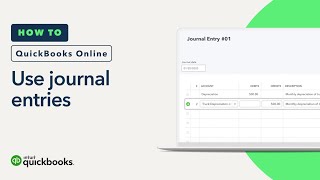 How to use journal entries in QuickBooks Online [upl. by Ttelrats767]