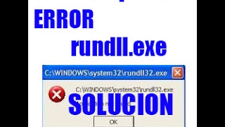 Error al cargar RunDLL rundll32exe en Windows I Solucion 2024 [upl. by Idaf]