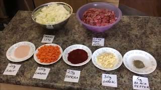 Original Hungarian Goulash Recipe [upl. by Htebirol484]